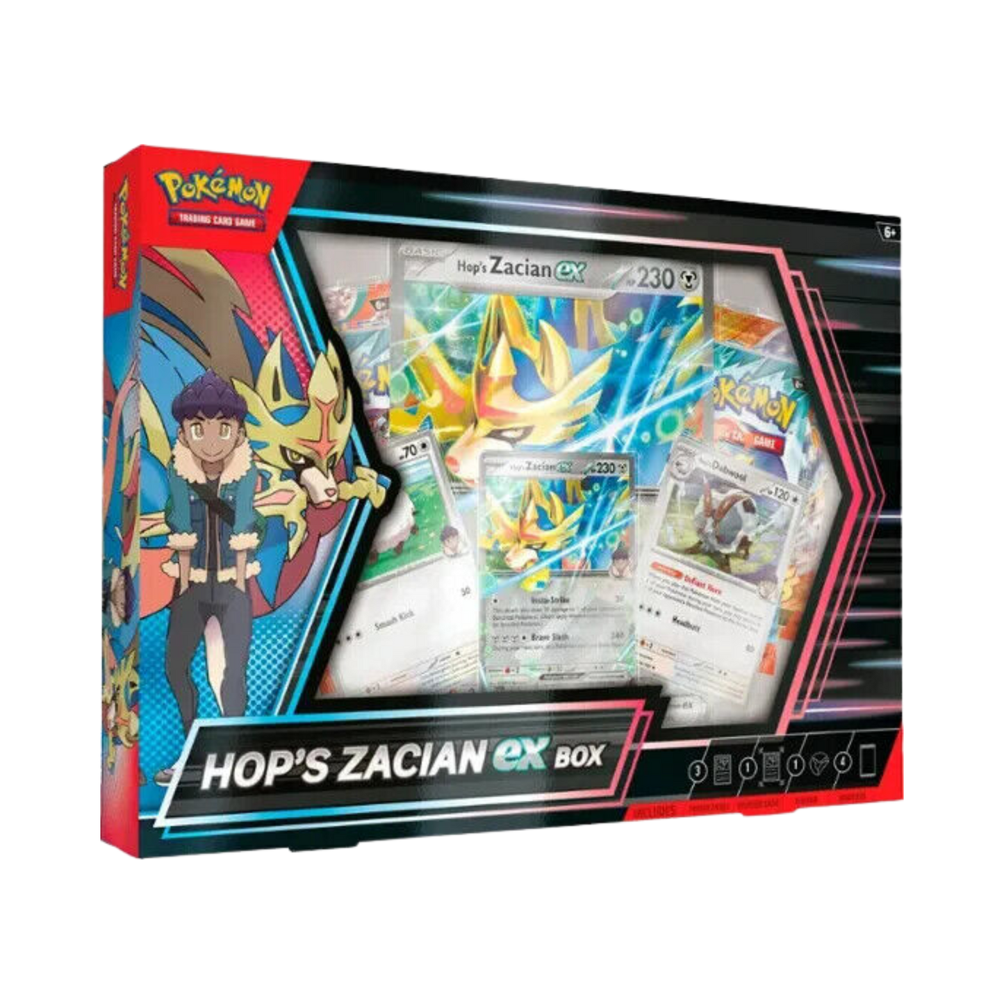 Journey Together Hop's Zacian ex Box