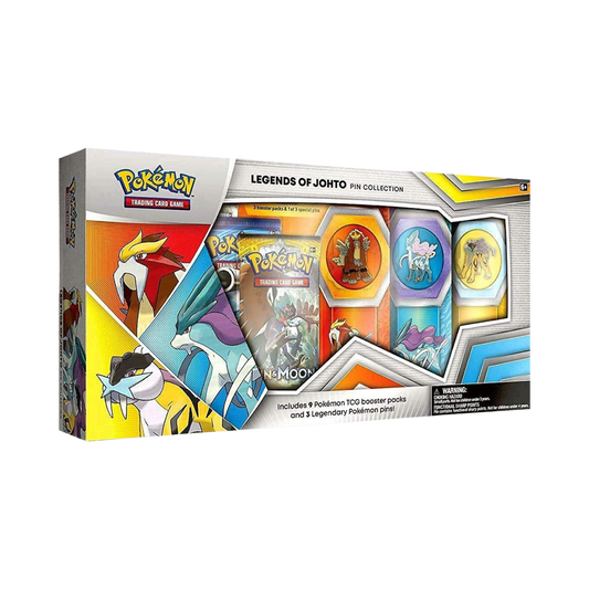Legends of Johto Pin Collection