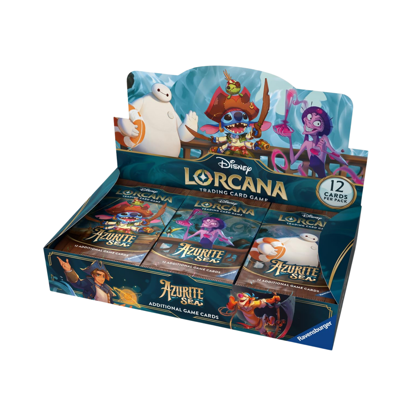 Disney Lorcana Azurite Sea Booster Box