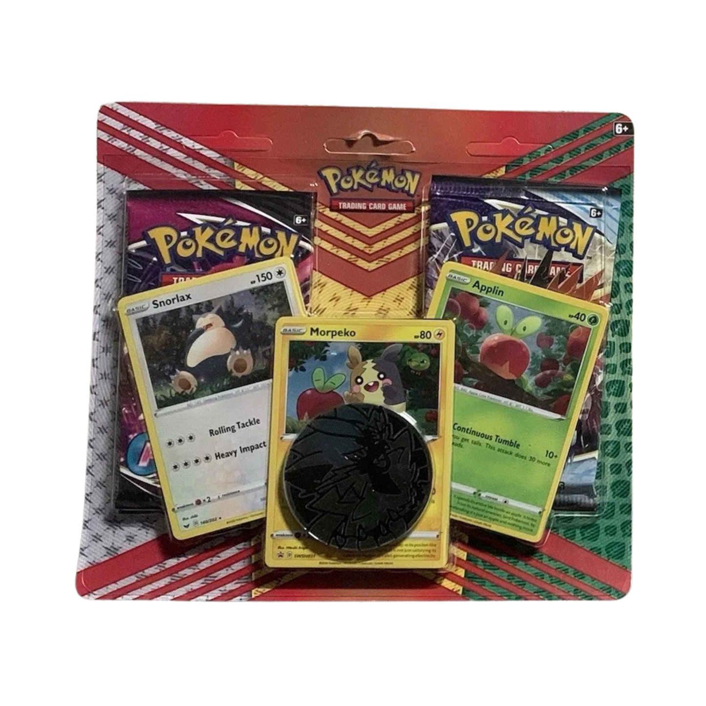 Chilling Reign + Fusion Strike 2-Pack Blister [Morpeko/Snorlax/Applin]