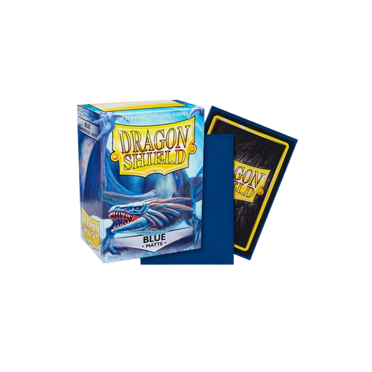 Dragon Shield Matte Blue Sleeves [100 Count]