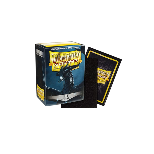 Dragon Shield Matte Jet Sleeves [100 Count]