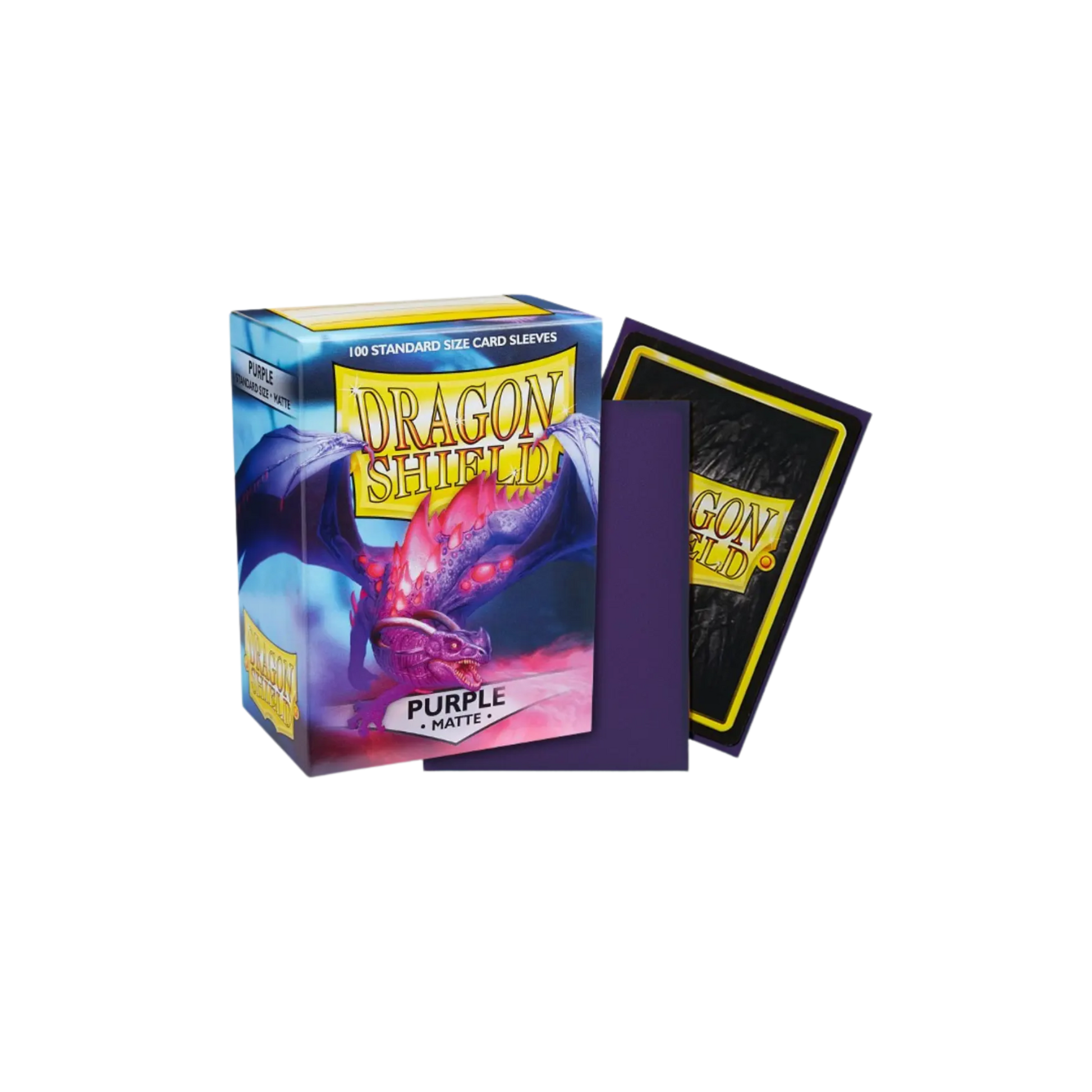 Dragon Shield Matte Purple Sleeves [100 Count]