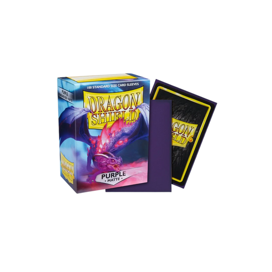 Dragon Shield Matte Purple Sleeves [100 Count]