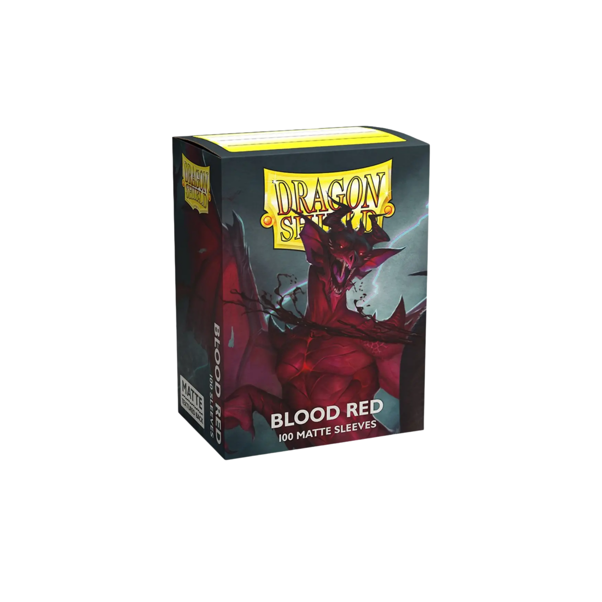 Dragon Shield Matte Blood Red Sleeves [100 Count]