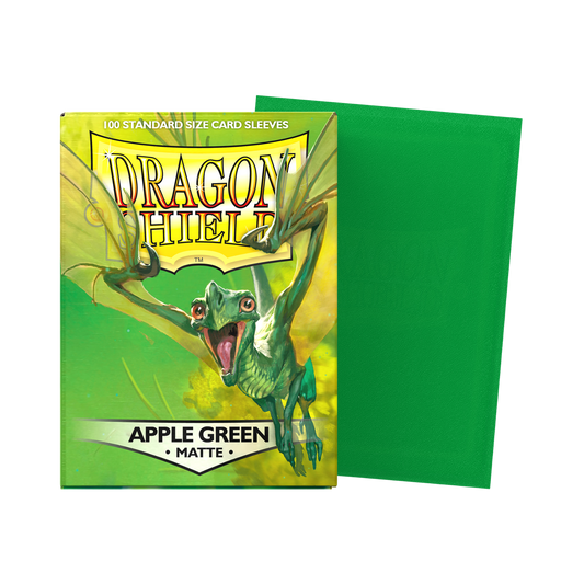 Dragon Shield Matte Apple Green Sleeves [100 Count]