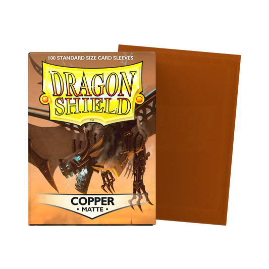 Dragon Shield Matte Copper Sleeves [100 Count]