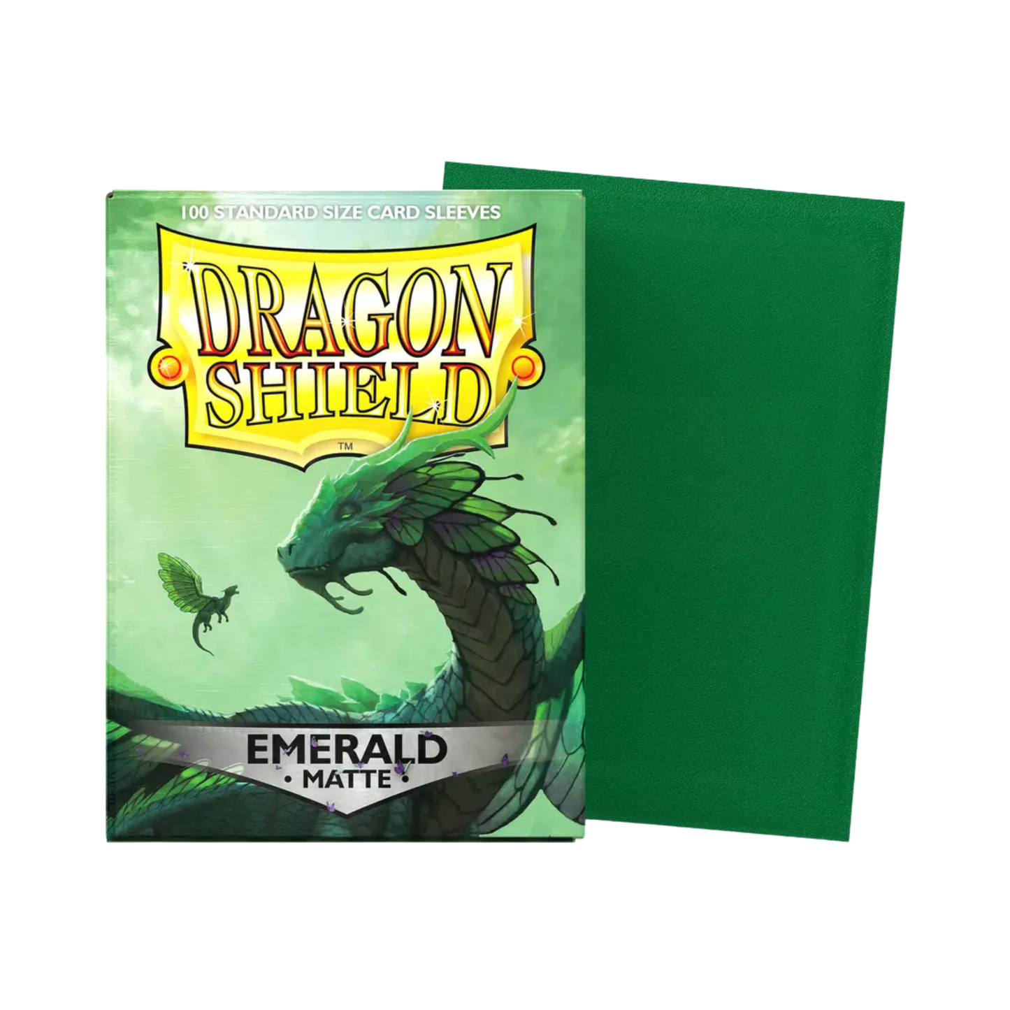 Dragon Shield Matte Emerald Sleeves [100 Count]