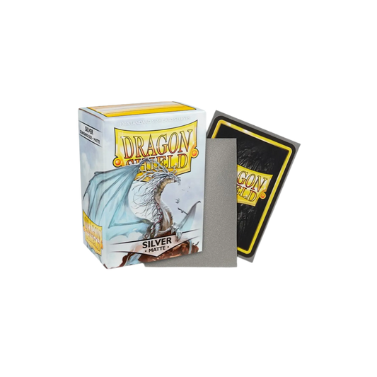 Dragon Shield Matte Silver Sleeves [100 Count]