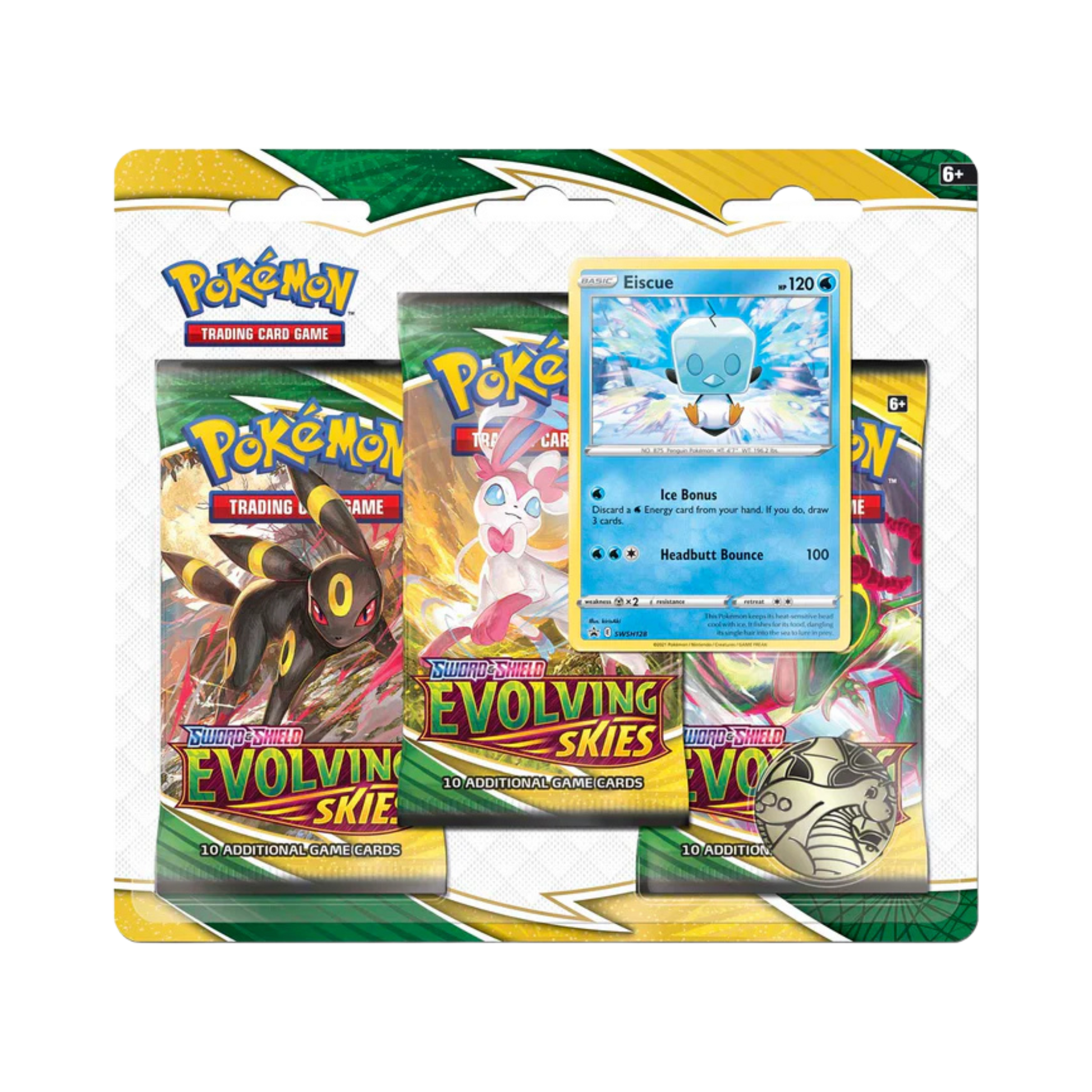 Evolving Skies 3 Pack Blister [Eiscue]