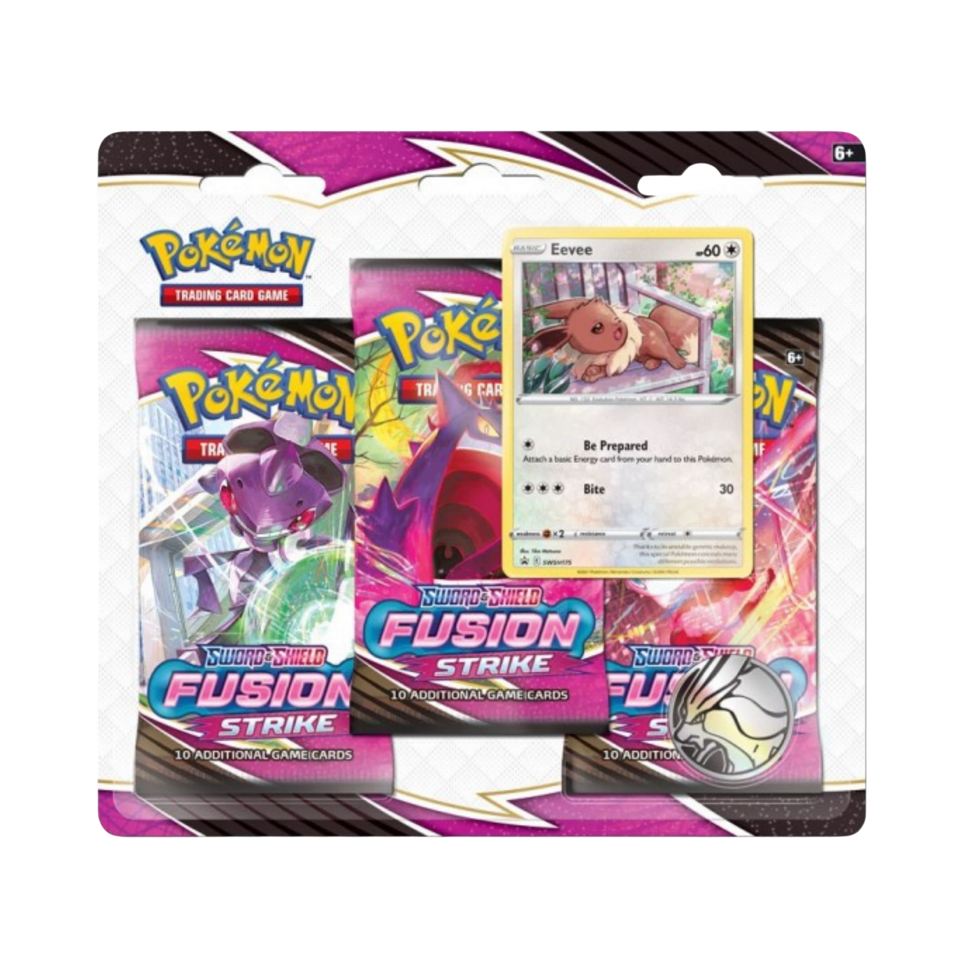 Fusion Strike 3-Pack Blister [Eevee]