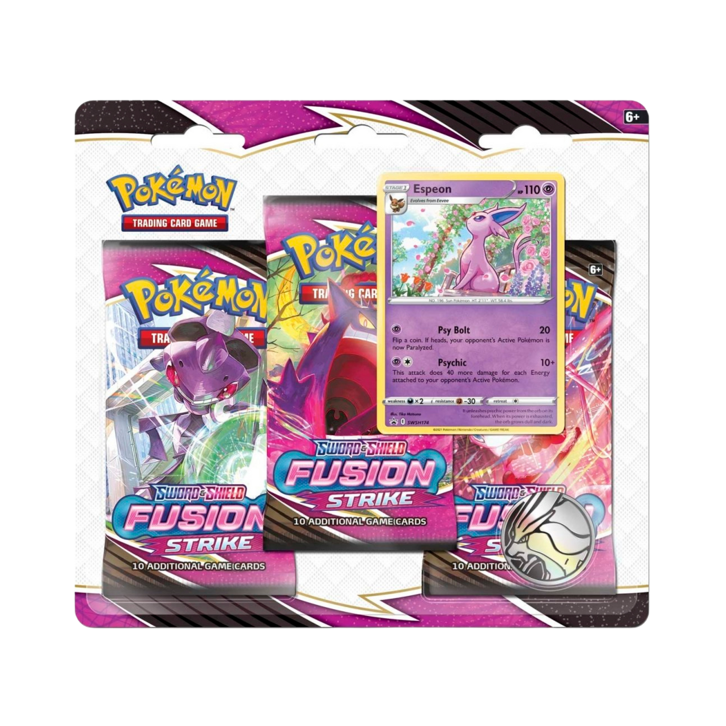 Fusion Strike 3-Pack Blister [Espeon]