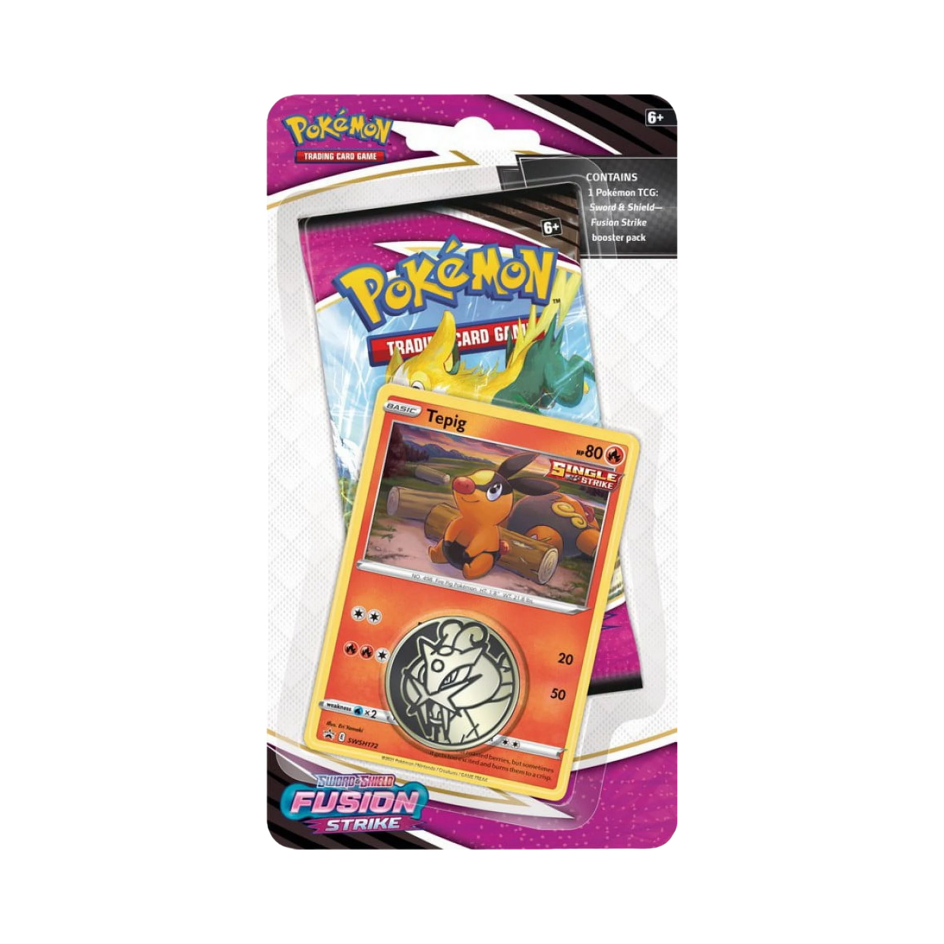 Fusion Strike Single Pack Blister [Tepig]