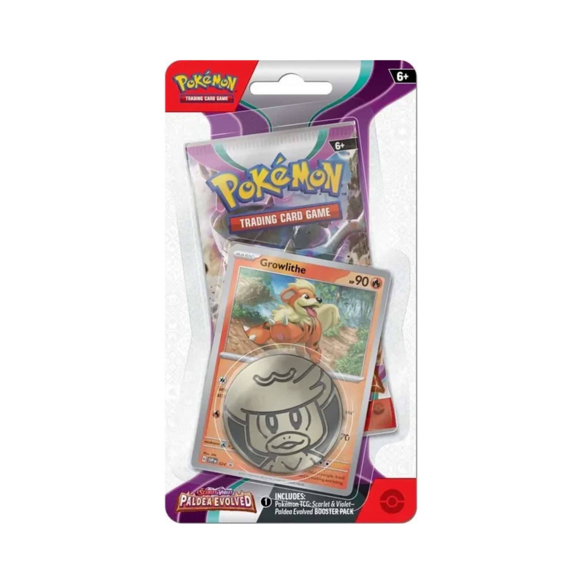 Paldea Evolved Single Pack Blister [Growlithe]