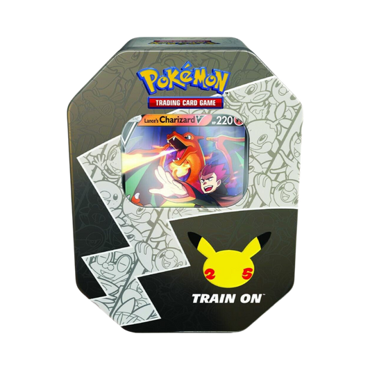 Celebrations International Tin [Lance’s Charizard V]