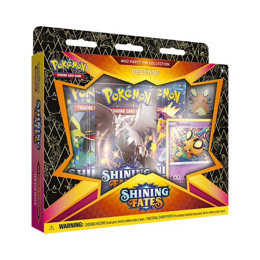 Shining Fates Mad Party Pin Collection [Dedenne]