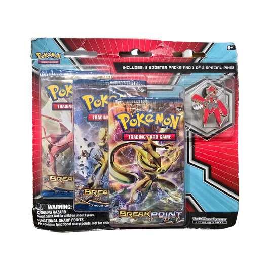 BREAKpoint Collector Pin 3-Pack Blister [Mega Scizor]