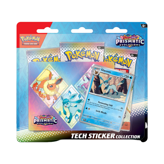 Prismatic Evolutions Tech Sticker Collection [1x Assorted Art]