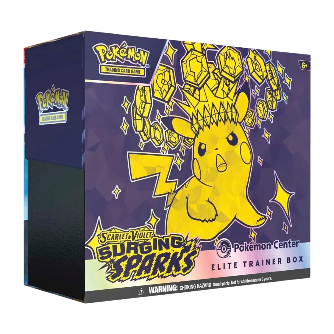 Surging Sparks Pokemon Center Elite Trainer Box