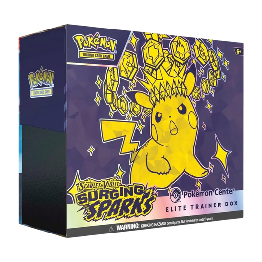 Surging Sparks Pokemon Center Elite Trainer Box