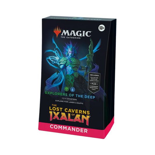 The Lost Caverns of Ixalan Explorers of the Deep Commander Deck