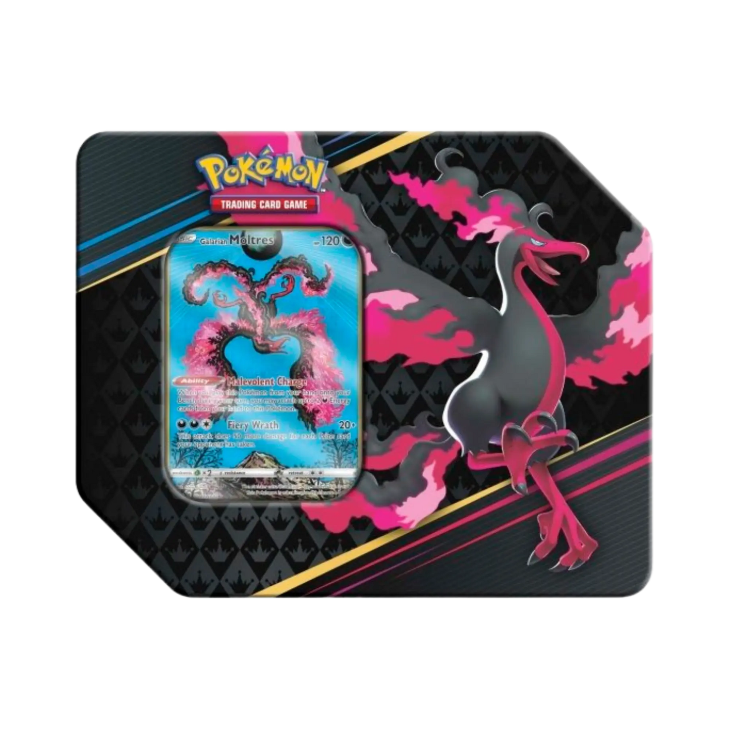 Crown Zenith Tin [Galarian Moltres]