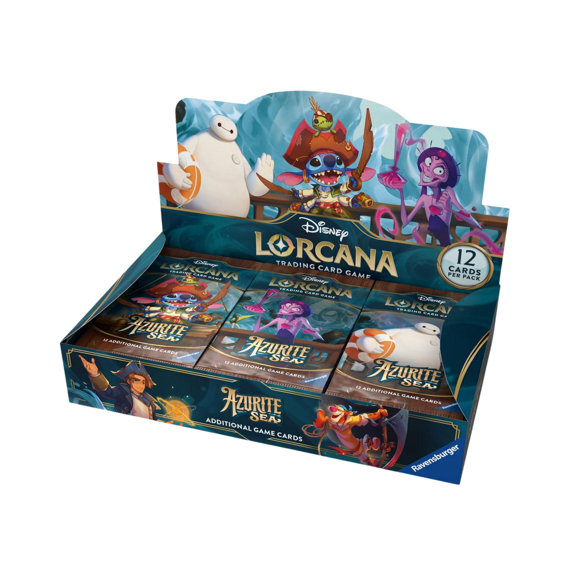 Disney Lorcana Azurite Sea Booster Box