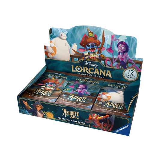 Disney Lorcana Azurite Sea Booster Box