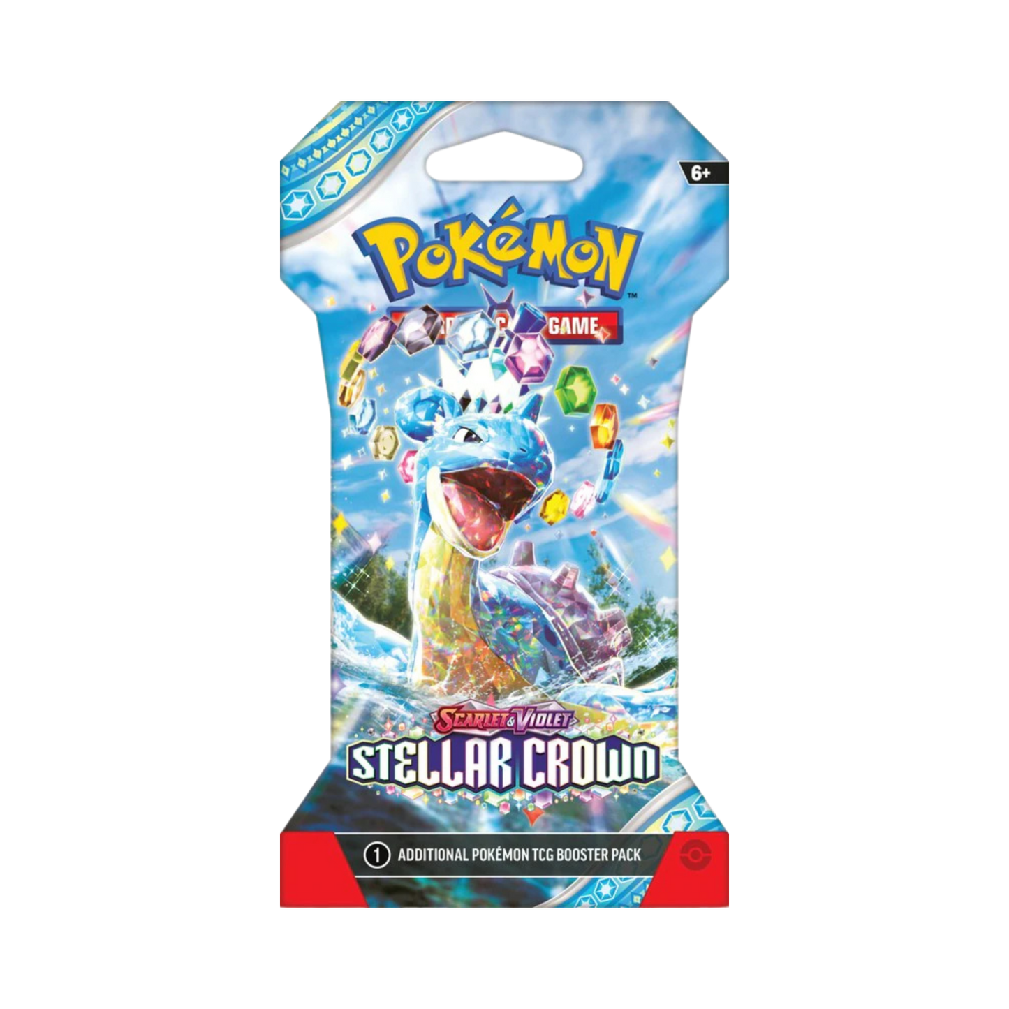 Stellar Crown Sleeved Booster Pack [1x Random Artwork]