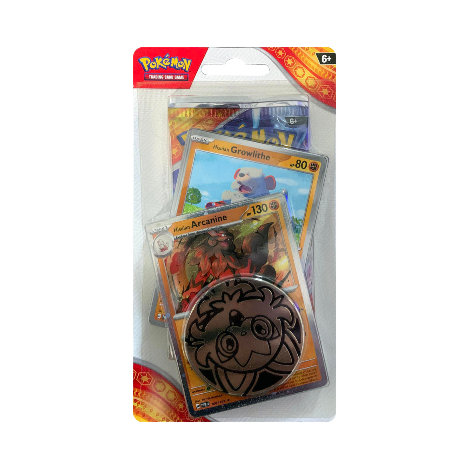 Surging Sparks Single Pack Blister [Hisuian Arcanine]